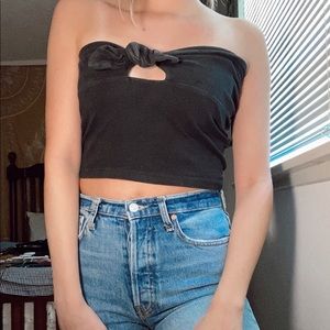 Pacsun Tube Top Tie Knot